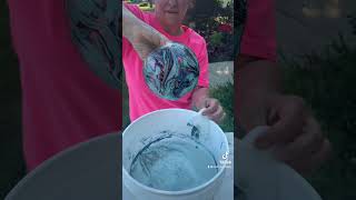 Hydro Dipping a Dollar Store Glass Fish Bowl Vase [upl. by Alicul204]