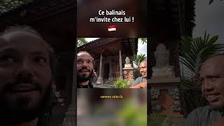 Ce balinais minvite chez lui 🇮🇩 [upl. by Hanoj]