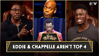 Eddie Murphy amp Dave Chappelle Aren’t Top 4 Comedians  Godfrey Explains amp Impersonates Chappelle [upl. by Nileuqaj]