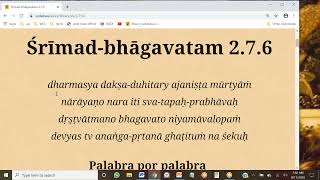 Srimad Bhagavatam 020706HpSASA17082020 [upl. by Adnanref982]