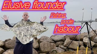 Elusive Flounder In Poole Harbour Sea Fishing [upl. by Aerised]