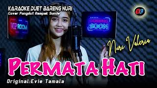 Permata Hati Karaoke Duet  Versi Kendang Rampak Evie Tamala CoverNuri Valeria [upl. by Tak155]