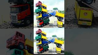 Truck 😭 Accident  Cartoon video  kids video [upl. by Ahsietal]