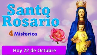 El Santo Rosario de Hoy 22 de Octubre [upl. by Kcirej]