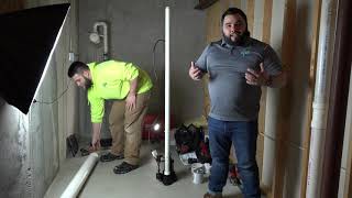 Radon Mitigation System Installation [upl. by Ettezyl]