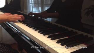 Chihiro plays Chant Populaire allemand by Chopin [upl. by Maryjo]