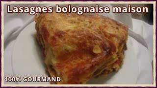 Lasagne bolognaise maison [upl. by Ploch]