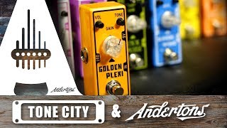 Tone City Golden Plexi Drive Pedal  Classic Plexi Sounds [upl. by Auqinahc]