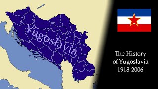 The History of Yugoslavia Every Month [upl. by Irtimd]