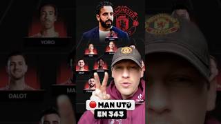 343 à MANCHESTER UNITED sous AMORIM ⁉️ 90minfootball [upl. by Augusto]