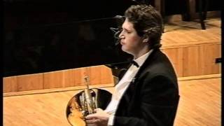 Laszlo Seeman  J Brahms Horn Trio Op 40  3 Satz [upl. by Ellebana550]