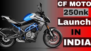 Unveiling the Thrilling CF MOTO 250nk Launch [upl. by Templeton]