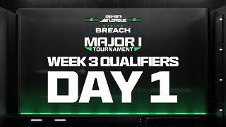 Call of Duty League Major I Qualifiers  Week 3 Day 1 [upl. by Auka]