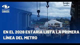 ¿Cómo avanza la ejecución de las obras del metro de Bogotá [upl. by Riccardo575]