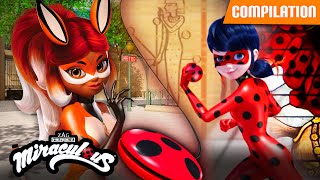 MIRACULOUS  🐞 Compilation 11 🐾 FULL EPISODES ▶️ Gigantitan  Befana  Sapotis Season 2 [upl. by Eeramit]