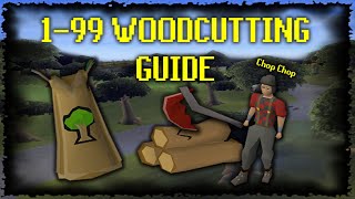 199 Woodcutting Guide  XP PH FastProfitable Methods OSRS [upl. by Eydie]