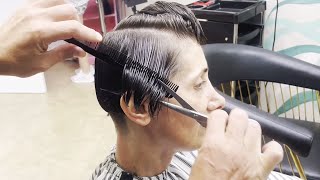 AMAZING HAIRCUT  BOB TO SHORT UNDERCUT PIXIE CUT [upl. by Isyad]