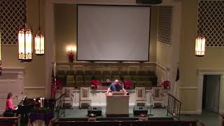 Salemburg Baptist Church Christmas Eve Candle LIght 12242023 [upl. by Hocker]