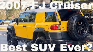 2007 Toyota FJ Cruiser review  the BEST allaround SUV ever [upl. by Adaliah]