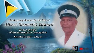 Thanksgiving Service for the Life of Albert Kenneth Edward  November 15 2024  230 pm [upl. by Nioe]