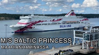 MS BALTIC PRINCESS Maarianhaminassa [upl. by Bernadene184]