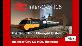 My Lego InterCity 125 Completed MOC Showcase [upl. by Yanej]