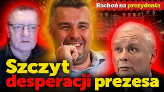 Szczyt desperacji Kaczyńskiego Płk Wroński o tym kto chce z Michała Rachonia zrobić prezydenta [upl. by Eillor]