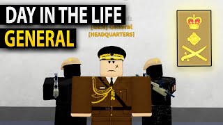 ROBLOX Day in the Life  British Army General [upl. by Amarillas]