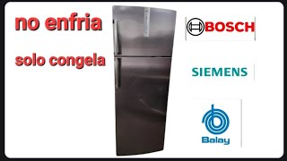 bosch no enfria bosch siemens balay [upl. by Danya]