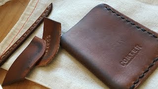 Cutting Apart a Handmade Leather iPhone Case [upl. by Hintze]