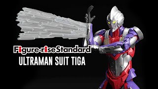 Figurerise Standard Ultraman Suit Tiga Bandai Product Preview USA Gundam TV [upl. by Ecidnarb]