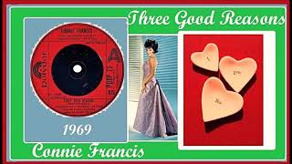 Connie Francis Three Good Reasons [upl. by Akilegna]