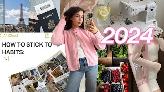 the ultimate RESET ROUTINE for the new year 🤍how to make 2024 your best year [upl. by Amada]