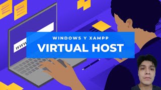 Cómo generar un dominio local virtual host con Windows y XAMPP [upl. by Swithin682]