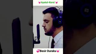 AyatulKursi  Beautiful Quran Recitation  Besir Duraku 💓shorts [upl. by Olnton]