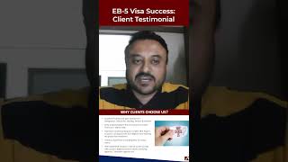 EB5 Visa Sucess  Client Testimonial  Acquest Advisors  Paresh Karia [upl. by Ardnuhsal]