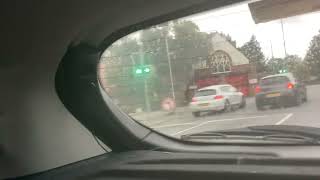 Us driving past Ferndown Fire Station part 1 12102024 [upl. by Argella]