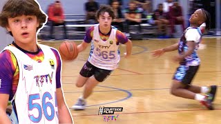 SHIFTIEST KID IN MIDDLE SCHOOL 8th Grader Cooper Zachary Highlights from the T3TV Combine [upl. by Kancler]