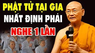 Phật Tử Tại Gia Không Nên Bỏ Qua Lời Dặn Này RẤT QUAN TRỌNG  Hòa Thượng Viên Minh [upl. by Materse]