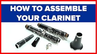 How to Assemble a Clarinet and Clarinet Mouthpiece [upl. by Shirlee]