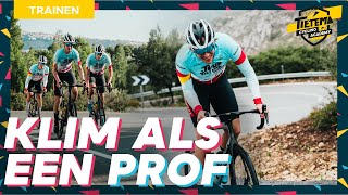 TIPS OM BETER TE LEREN KLIMMEN  Tietema Cycling Academy [upl. by Rozamond]