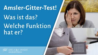 AmslerGitterTest Was ist das und welche Funktion hat er [upl. by Ruttger]