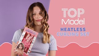 TOPModel Beauty and me Heatless Curling Set  Tutorial [upl. by Jenda]