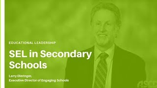 SEL in Secondary Schools [upl. by Drawd]