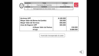 TP2124 Participaciones en otros entes VPP [upl. by Idnil]