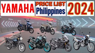 YAMAHA Price List in Philippines 2024 [upl. by Niarda]