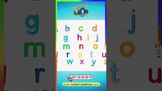 Vowels and consonants for Preschool  BASIC ENGLISH FOR KIDS  JuniorCambrian [upl. by Berna244]