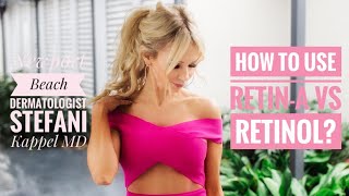 How to use RetinA vs Retinol [upl. by Ramahs]