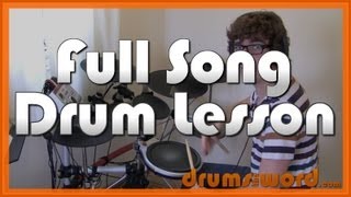 ★ Dont Look Back In Anger Oasis ★ Drum Lesson PREVIEW  How To Play Song Alan White [upl. by Bevash]