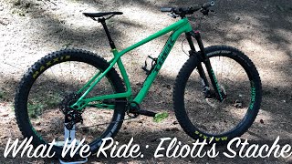 What We Ride Eliotts Trek Stache [upl. by Nadabus]